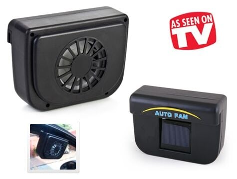 Auto Fan Güneş Enerjisiyle Çalışan Araç İçi Soğutucu - Lisinya