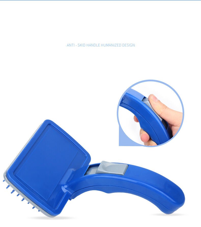 Düğmeli Kendini Temizleyen Fırça - Evcil Hayvan Tüy Tarağı - Lisinya