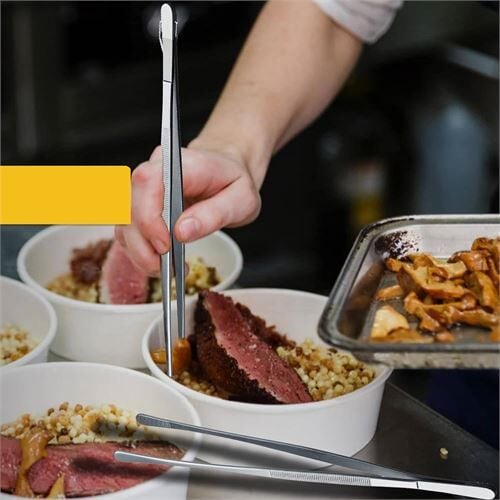 Uzun 30 cm Çelik Cımbız - Akvaryum Maşası - Lisinya