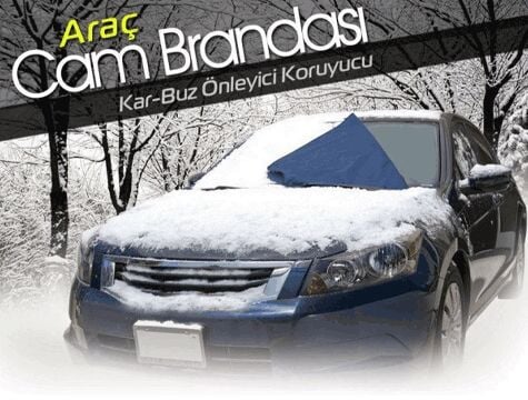 Kar Buz Önleyici Araç Ön Cam Brandası - Lisinya