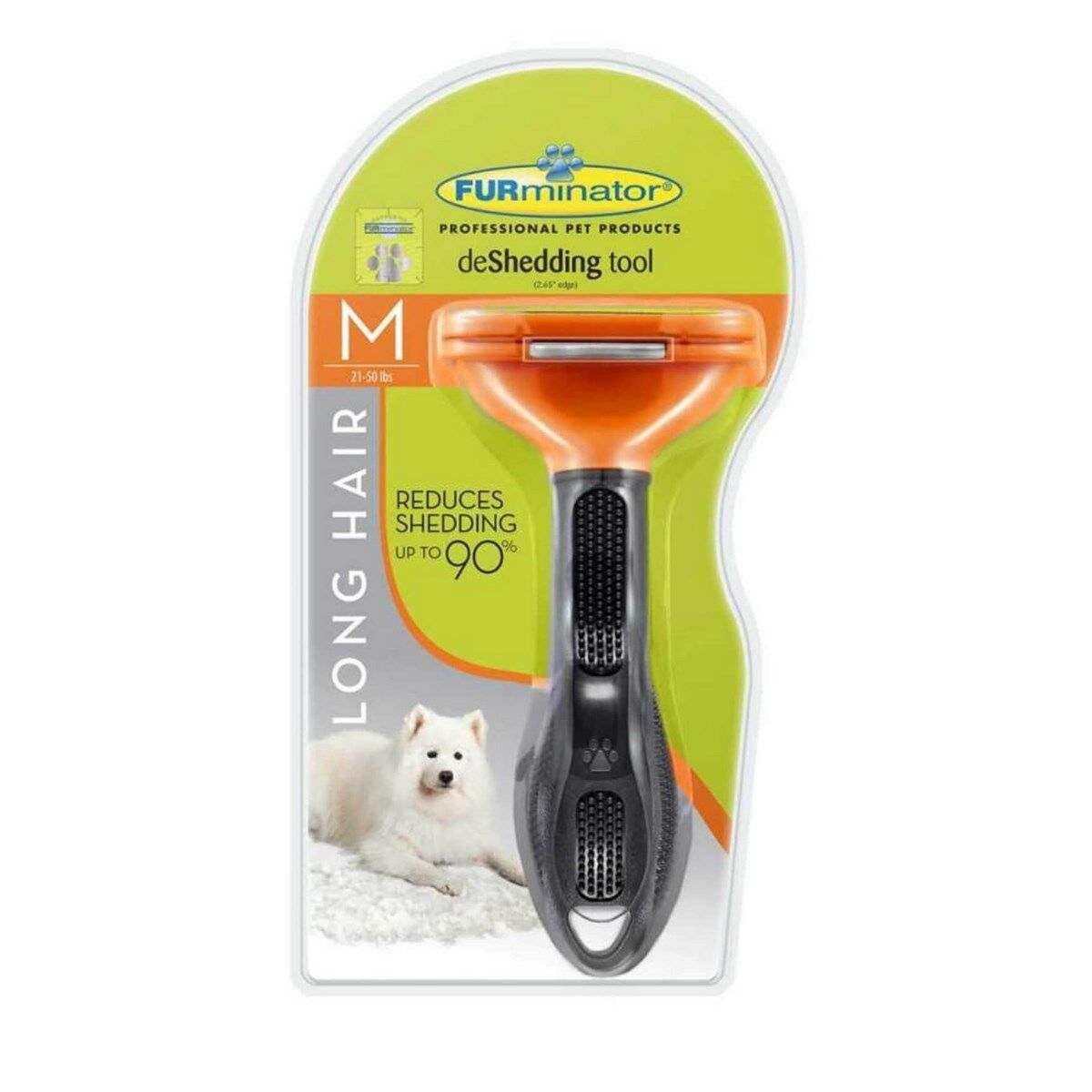 Uzun Tüylü Köpekler İçin Kolay Tarama Fırçası Temizlenebilir Çelik Tarak Tüy Toplayıcı Medium - Lisinya