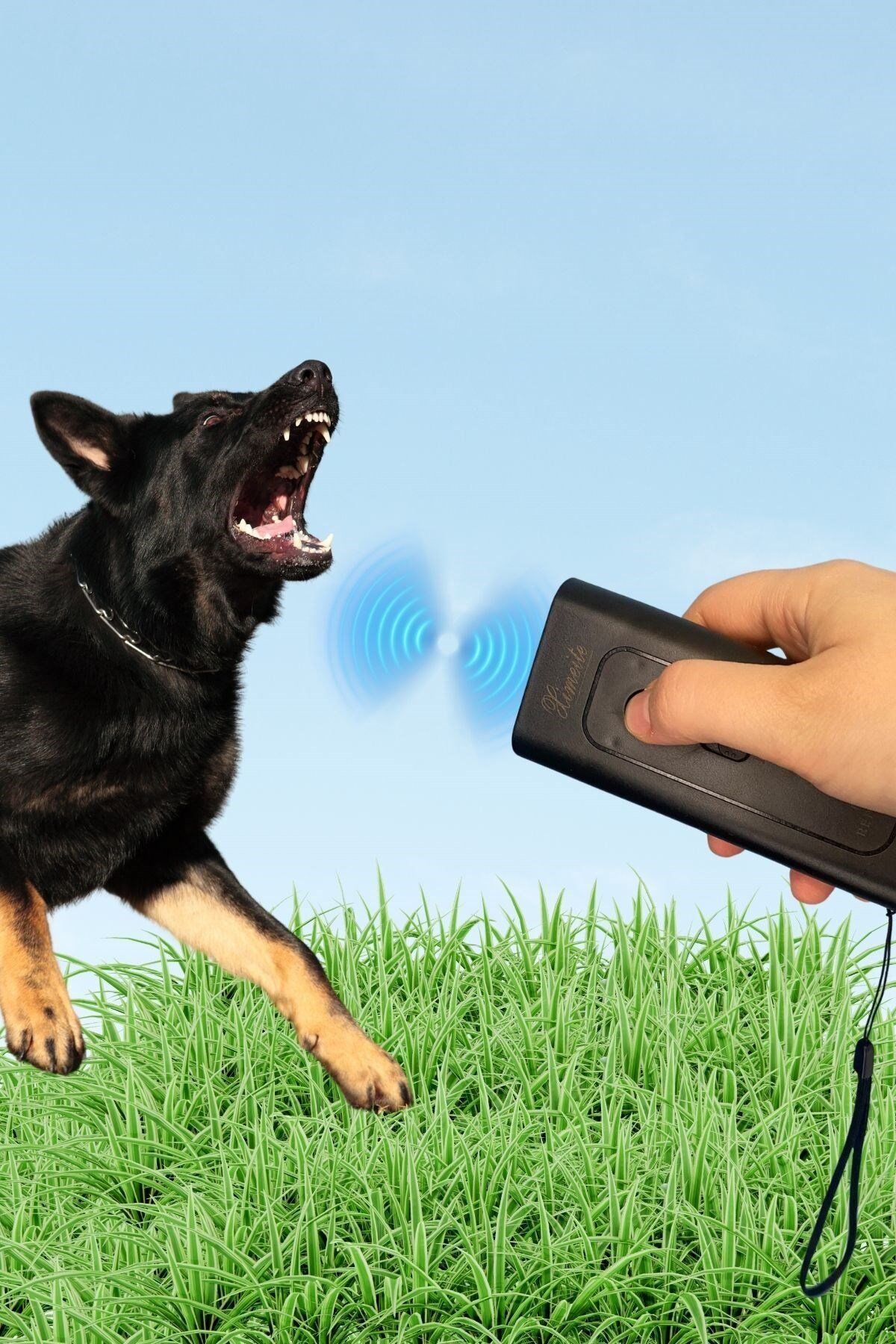 Ultrasonik Zarar Vermeyen Köpek Uzaklaştırıcı ve Eğitici Cihaz - Lisinya