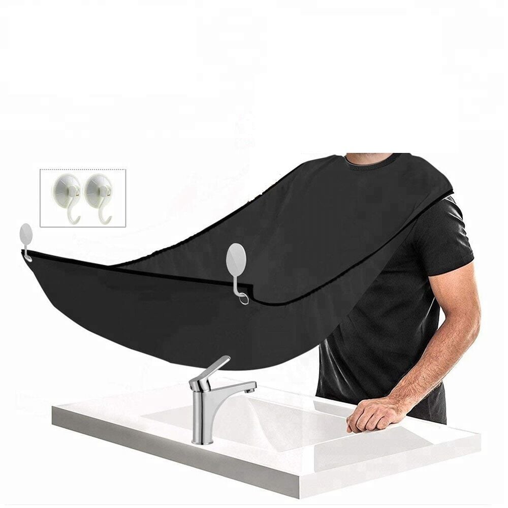 Pratik Sakal Kesme Örtüsü - Siyah - Lisinya