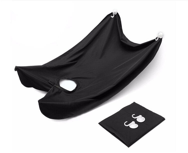 Pratik Sakal Kesme Örtüsü - Siyah - Lisinya