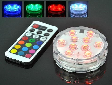 Nargile Işığı Renk Değiştiren Kumandalı Led Lamba - Lisinya