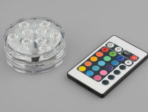 Nargile Işığı Renk Değiştiren Kumandalı Led Lamba - Lisinya