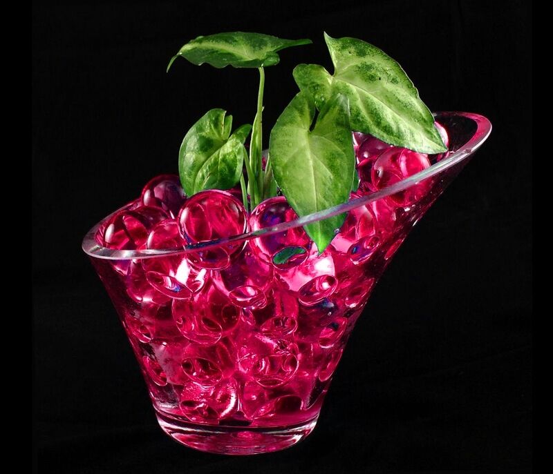 Suda Büyüyen Polymer Vazo ve Akvaryum Taşları - Lisinya