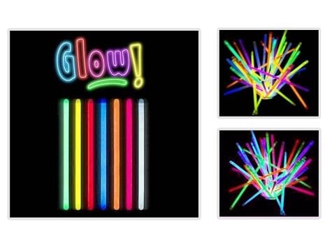 Glow Stick 20cm Fosforlu Kırılan Çubuk (100 Adet) - Lisinya