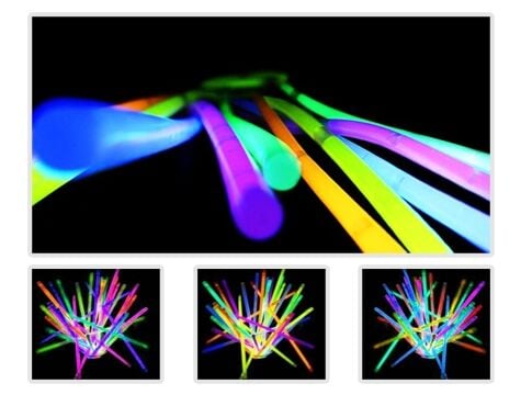 Glow Stick 20cm Fosforlu Kırılan Çubuk (100 Adet) - Lisinya Glow Stick 20cm Fosforlu Kırılan Çubuk (100 Adet) - Lisinya