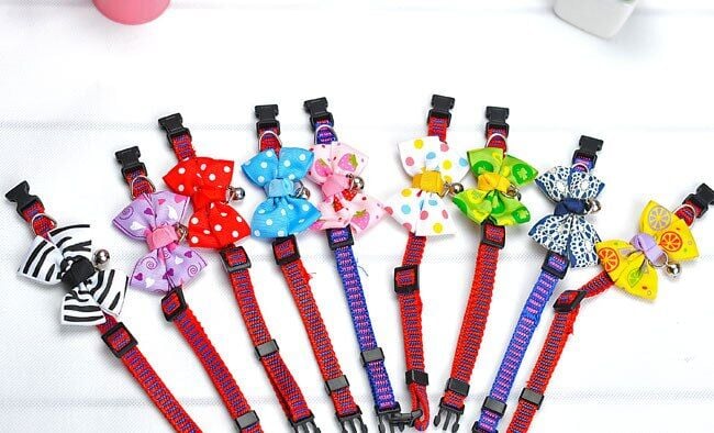 Çıngıraklı Kedi-Köpek Papyonu - Lisinya