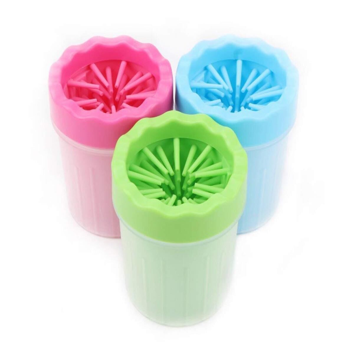 Pati Ayak Yıkama Kovası Silikon Jel Fırçalı Kedi Köpek (Küçük) - Lisinya Pati Ayak Yıkama Kovası Silikon Jel Fırçalı Kedi Köpek (Küçük) - Lisinya