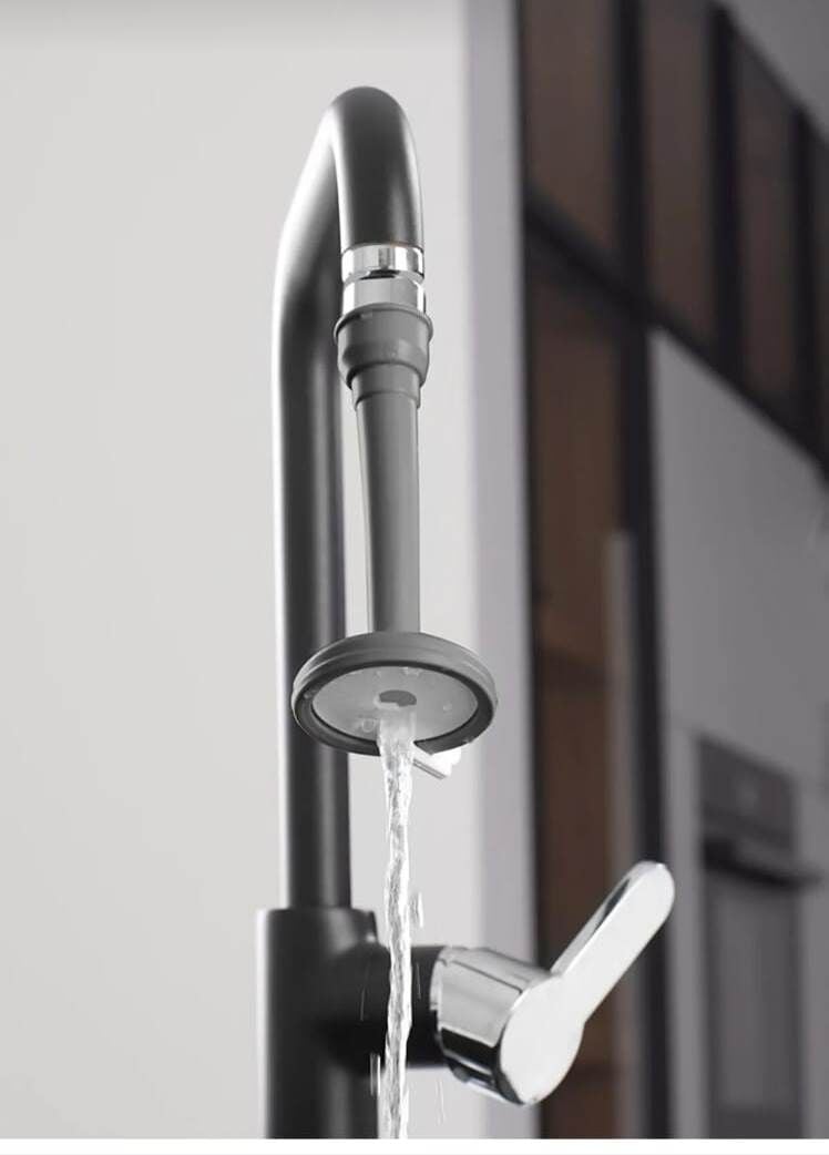 Ayarlanabilir Şelale Musluk Ucu - Antrasit - Lisinya