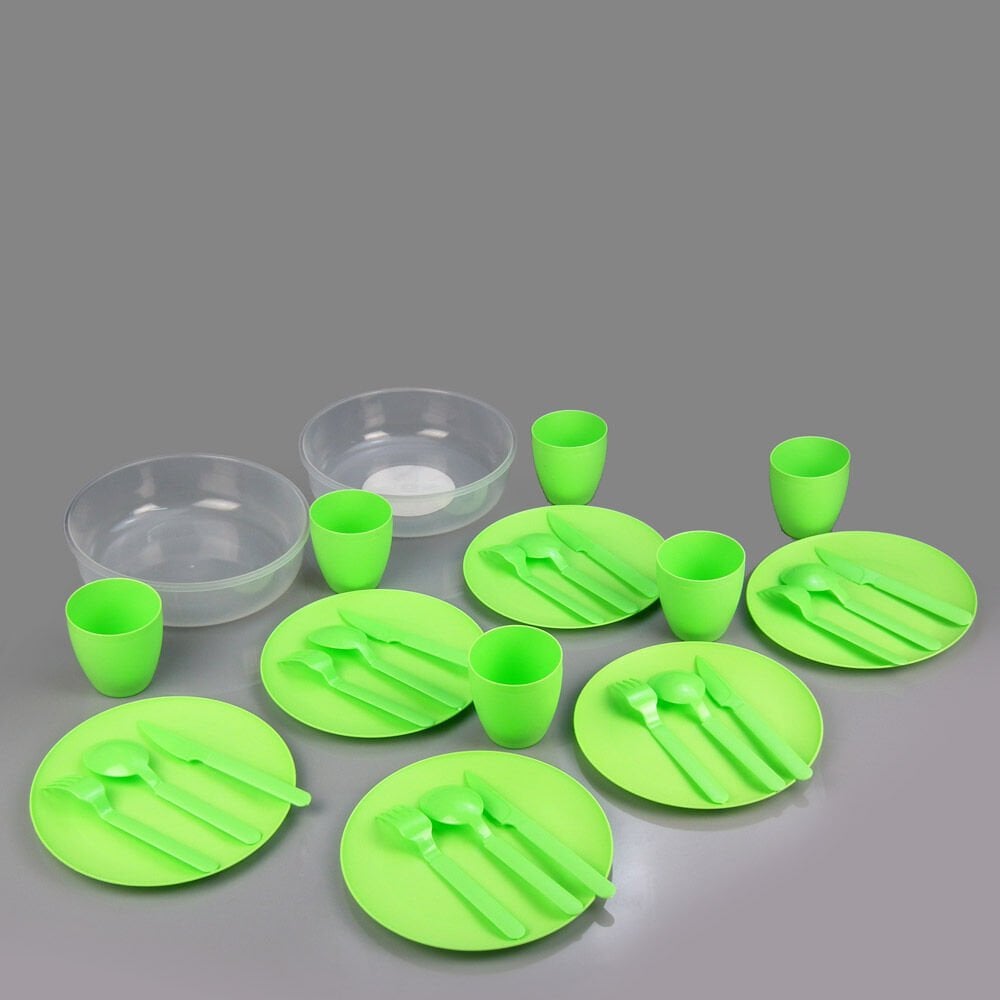 Piknik Seti 6 Kişilik Çantalı 32 Parça - Lisinya