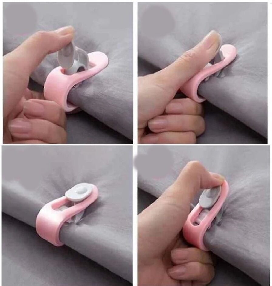 12 Li Mandallı Yorgan Kılıfı Nevresim Sabitleme Klips Takımı - Lisinya