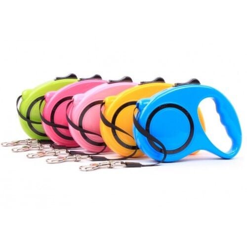 Otomatik  Makaralı Köpek Tasması 5 Metre - Lisinya