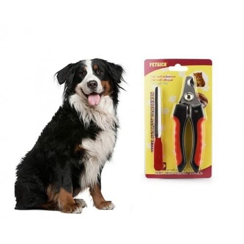 Yaylı Evcil Hayvan Tırnak Makası - Paslanmaz Çelik Törpülü Set - Lisinya