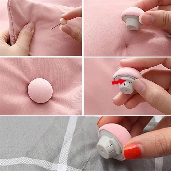 8 Adet Mantar Model Yorgan Kılıfı Ve Çarşaf Tutucu Sabitleyici - Lisinya