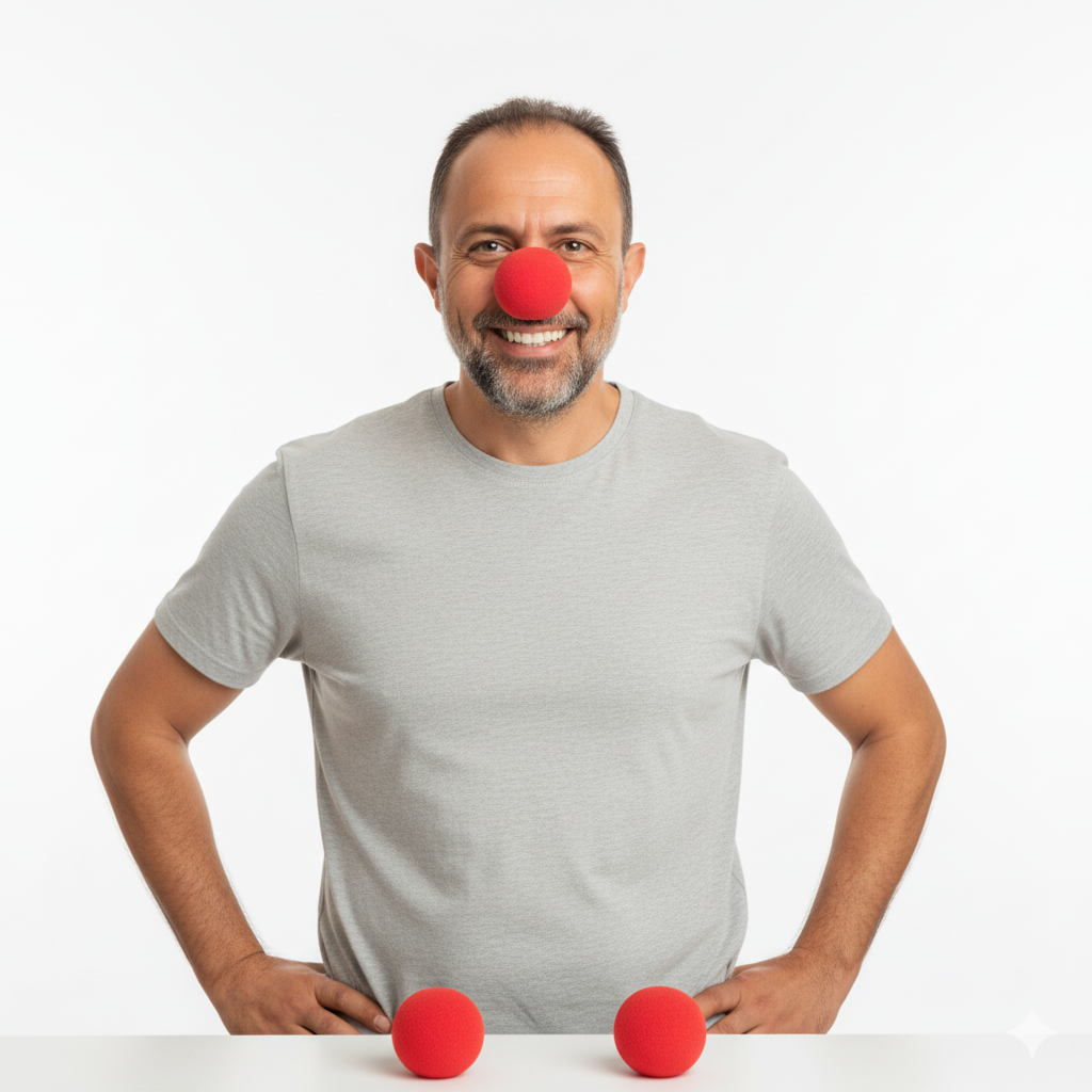 2 Adet Palyaço Burnu Sünger Palyaço Burnu - Lisinya