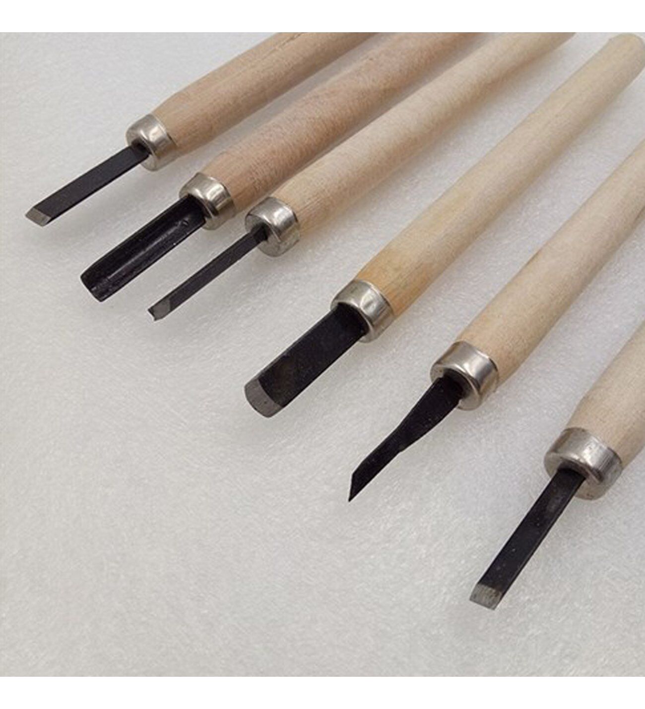 Ağaç Oyma Seti 6 Parça - İskarpela Seti - Lisinya