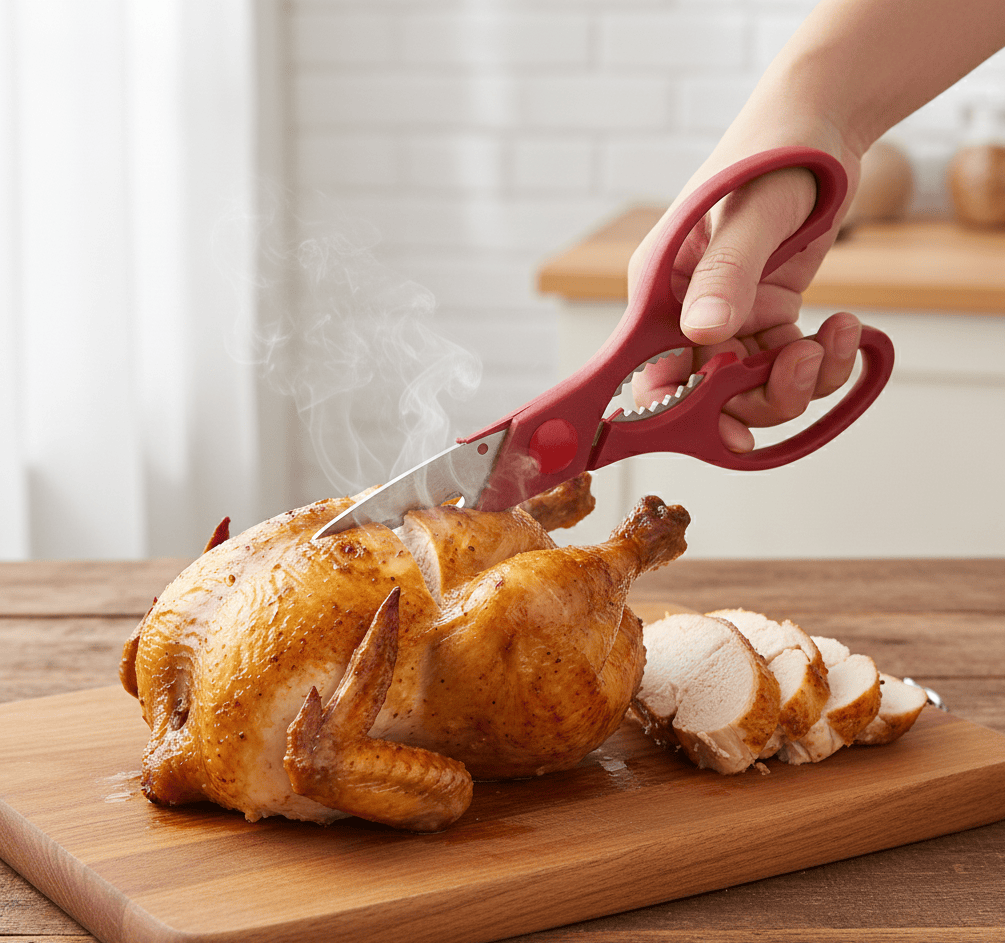 Tavuk Makası Paslanmaz Et ve Tavuk Doğrama Makası - Lisinya