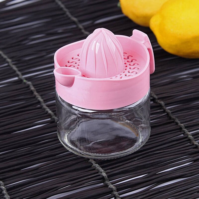 Narenciye Sıkacağı Cam Kavanozlu Limon Sıkacağı 300 ml - Lisinya Narenciye Sıkacağı Cam Kavanozlu Limon Sıkacağı 300 ml - Lisinya