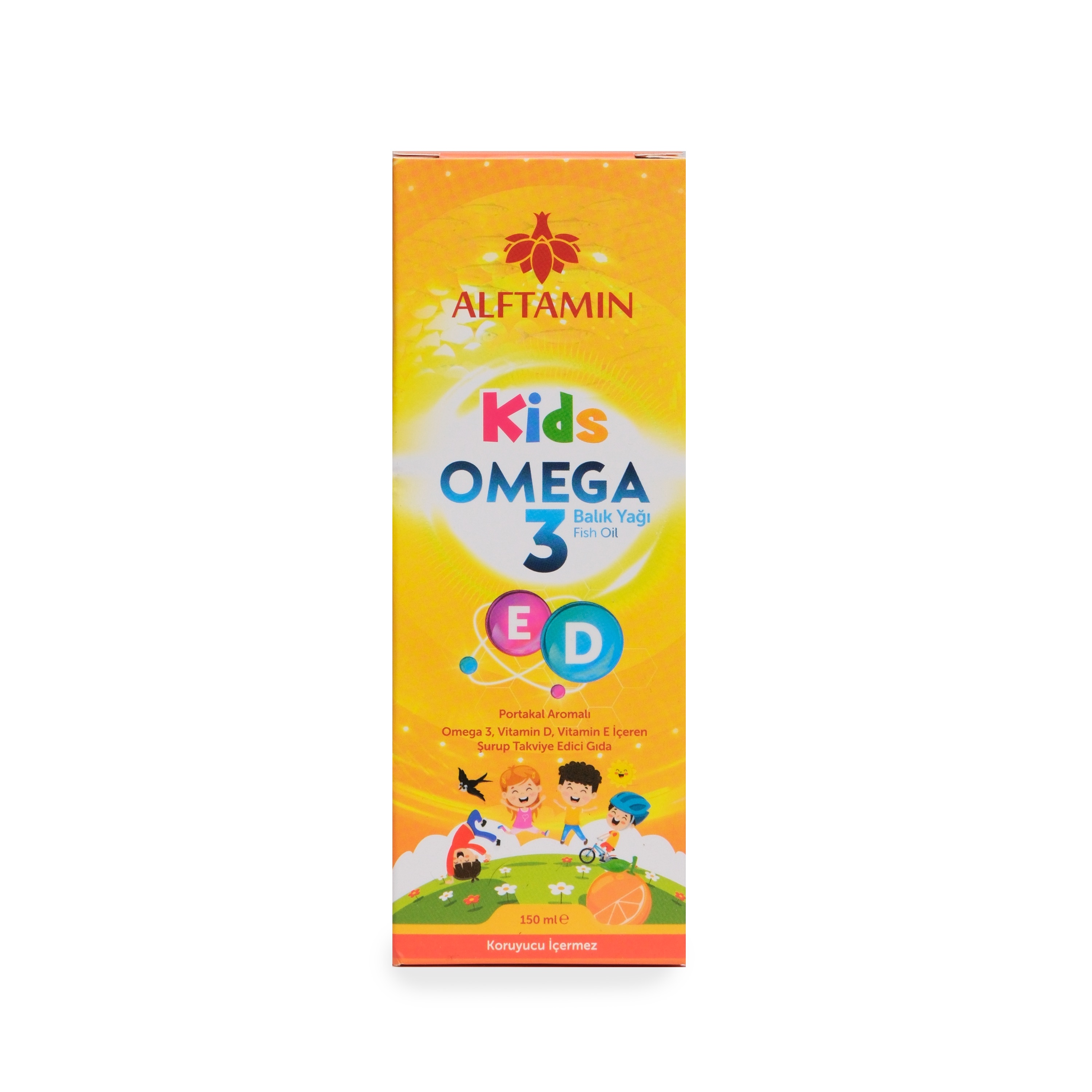 Kids Omega 3 Balık Yağı 150 ML - Lisinya