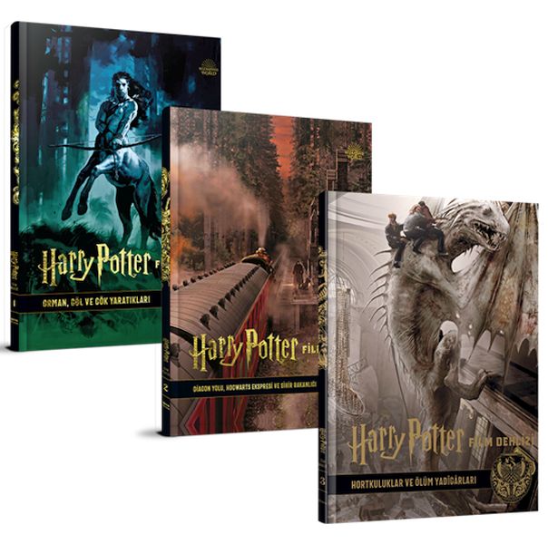 Harry Potter Film Dehlizi Serisi 3 Kitap Takım ( Karton Kapak) Harry Potter Film Dehlizi Serisi 3 Kitap Takım ( Karton Kapak)