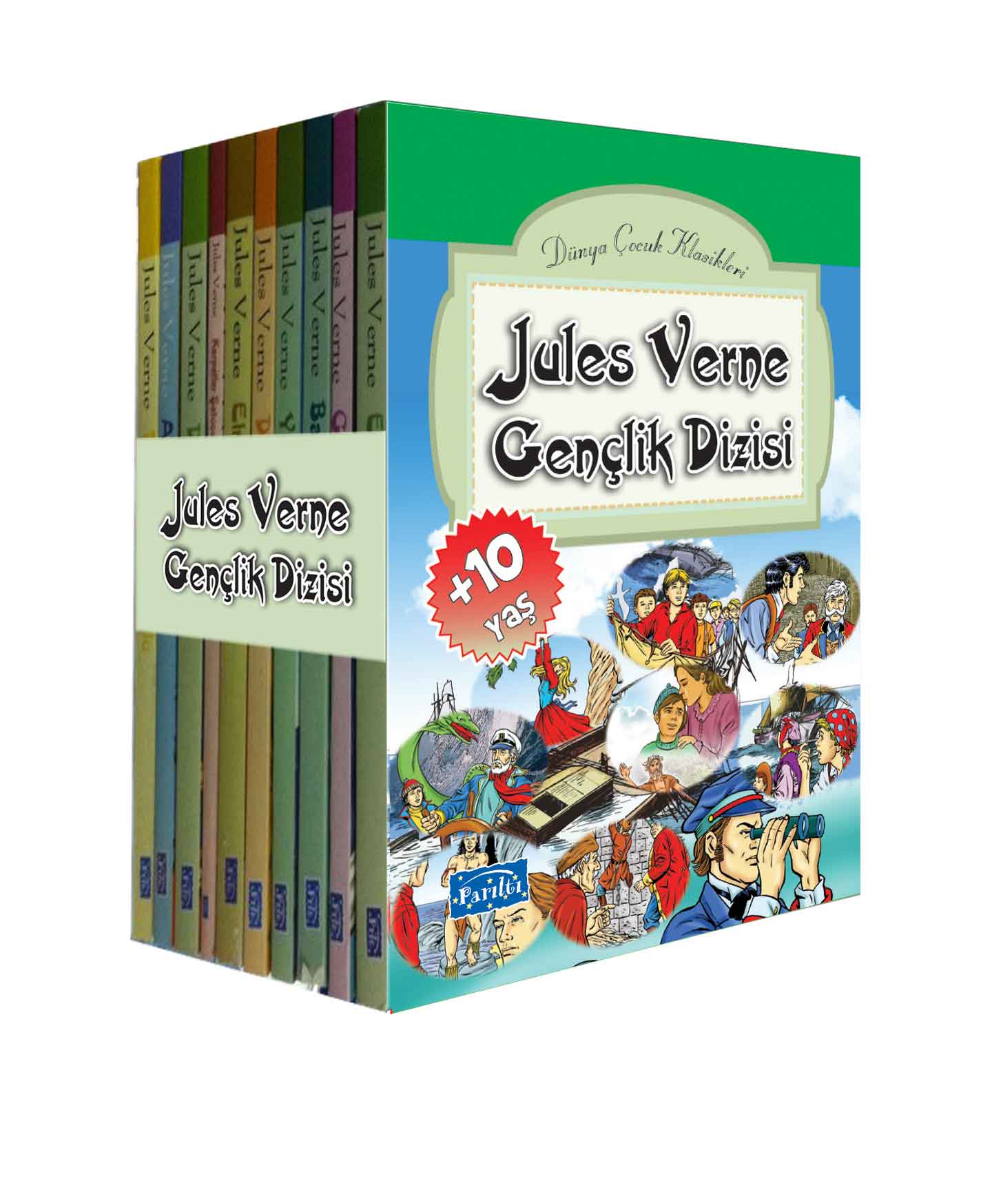 Jules Verne Gençlik Dizisi (10 Kitap Takım) Jules Verne Gençlik Dizisi (10 Kitap Takım)