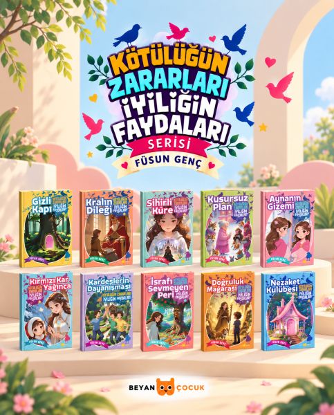 Kötülüğün Zararları İyiliğin Faydaları Seris Takım (10 Kitap) Kötülüğün Zararları İyiliğin Faydaları Seris Takım (10 Kitap)