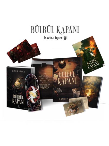 Bülbül Kapanı 1 Hediyeli Özel Kutu (Ciltli) Bülbül Kapanı 1 Hediyeli Özel Kutu (Ciltli)