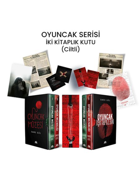 Oyuncak Serisi - 2 Kitaplık Hediyeli Kutu Oyuncak Serisi - 2 Kitaplık Hediyeli Kutu