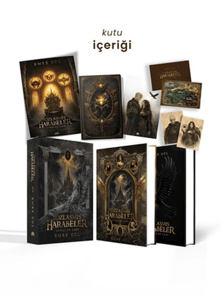 Aynalar Çağı Serisi 1 - Yozlaşmış Harabeler (Tek Kitaplık Kutu) Aynalar Çağı Serisi 1 - Yozlaşmış Harabeler (Tek Kitaplık Kutu)