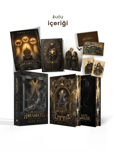 Aynalar Çağı Serisi 1 - Yozlaşmış Harabeler (Tek Kitaplık Yan Boyamalı Kutu) Aynalar Çağı Serisi 1 - Yozlaşmış Harabeler (Tek Kitaplık Yan Boyamalı Kutu)