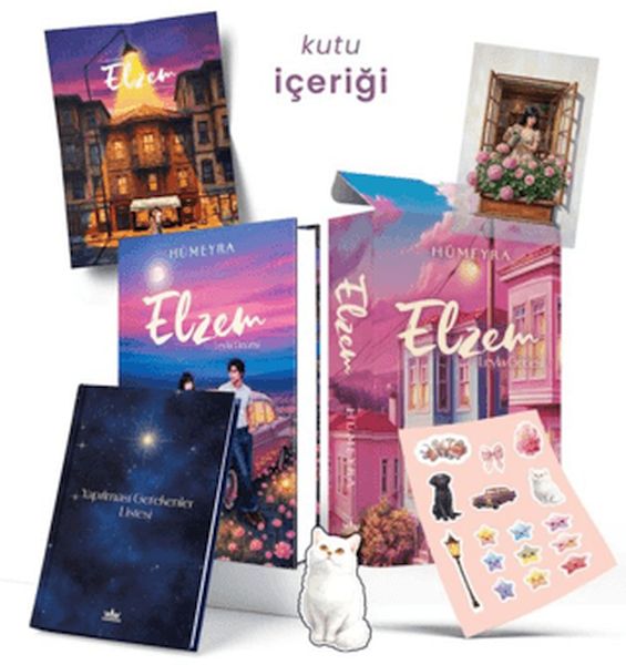 Elzem Leyla Gecesi - Tek Kitaplık Kutu (Ciltli)