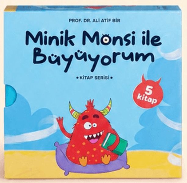 Minik Monsi ile Büyüyorum 5 Kitaplık Kutulu Set Minik Monsi ile Büyüyorum 5 Kitaplık Kutulu Set