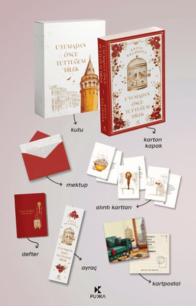 Uyumadan Önce Tuttuğum Dilek (Kutulu) Uyumadan Önce Tuttuğum Dilek (Kutulu)