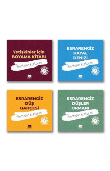 Yetişkinler İçin Mandala Seti Yetişkinler İçin Mandala Seti