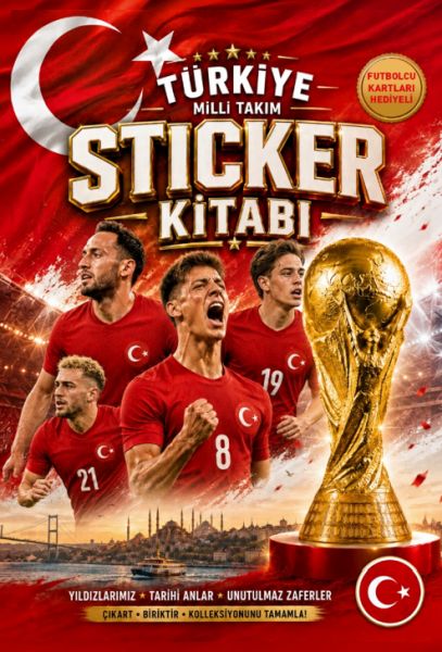 Milli Takım Sticker Kitabı (Futbolcu Tanıtım Kartları Hediyeli) Milli Takım Sticker Kitabı (Futbolcu Tanıtım Kartları Hediyeli)