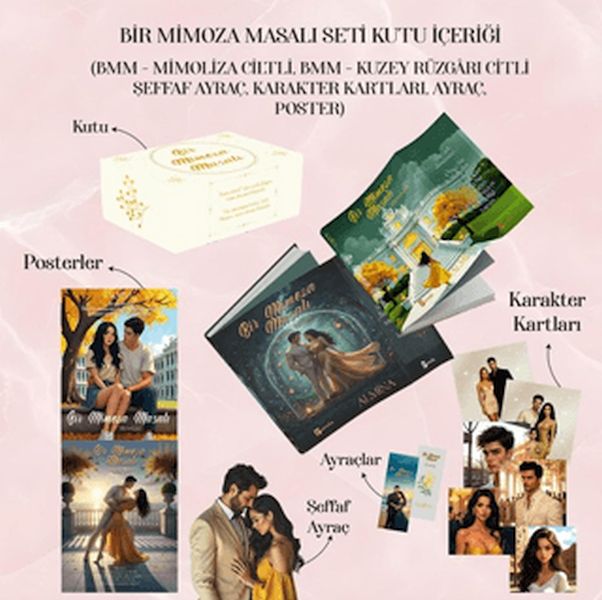 Bir Mimoza Masalı Set (2 Kitap Takım) Bir Mimoza Masalı Set (2 Kitap Takım)