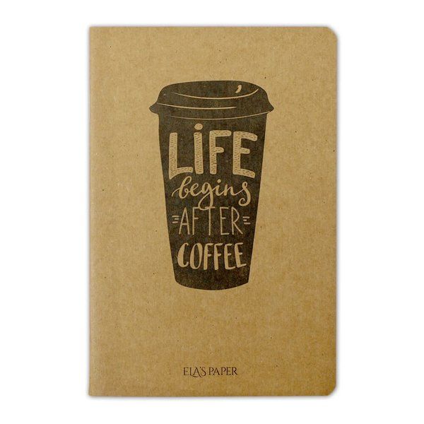 Life Begins Coffee - Defter Life Begins Coffee - Defter