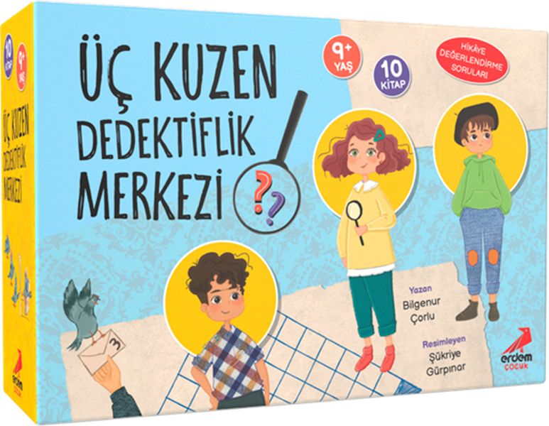 Üç Kuzen Dedektiflik Merkezi 10 Kitap Set Üç Kuzen Dedektiflik Merkezi 10 Kitap Set