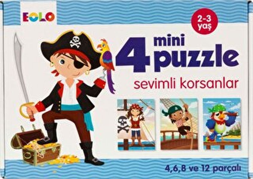 Mini Puzzle-Sevimli Korsanlar Mini Puzzle-Sevimli Korsanlar