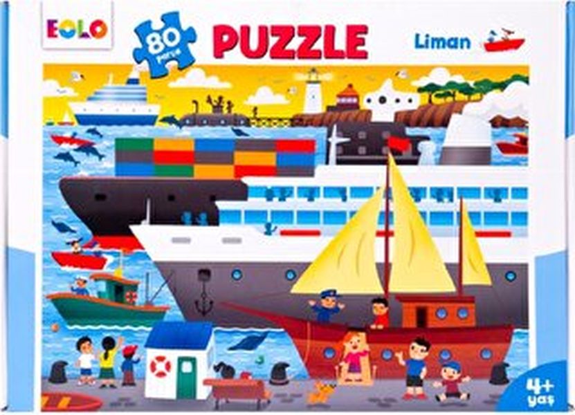 Yer Puzzle-80 Parça Puzzle - Liman Yer Puzzle-80 Parça Puzzle - Liman