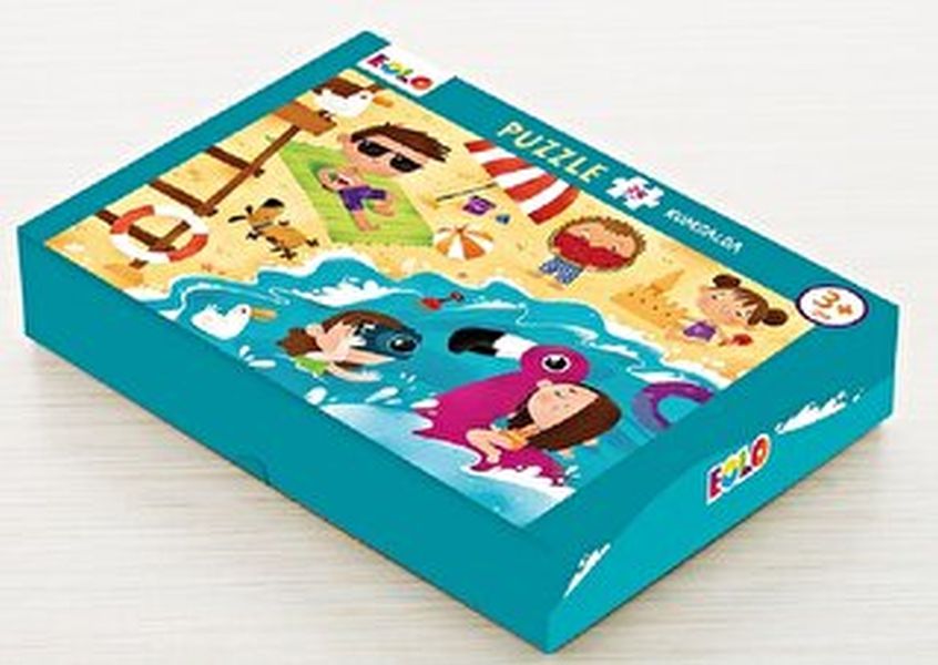 Yer Puzzle-24 Parça Puzzle - Kumsalda Yer Puzzle-24 Parça Puzzle - Kumsalda