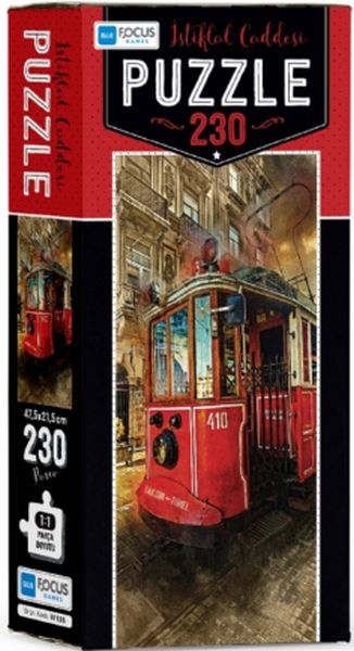 Blue Focus İstiklal Caddesi - Puzzle 230 Parça