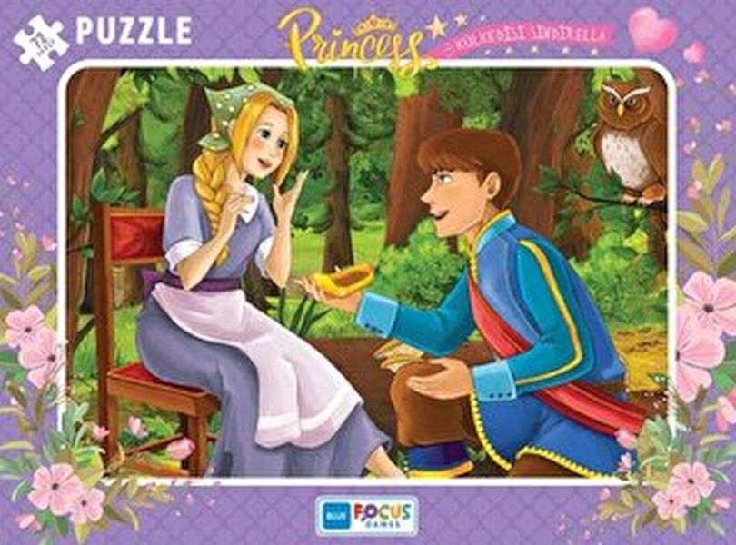 Blue Focus 72 Parça Puzzle Princess Külkedisi Sindirella Blue Focus 72 Parça Puzzle Princess Külkedisi Sindirella