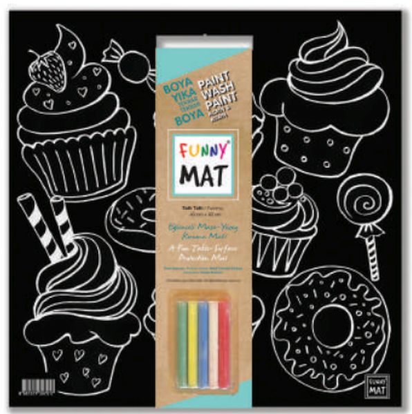 Funny Mat - Tatlı Tatlı 40x40cm Funny Mat - Tatlı Tatlı 40x40cm