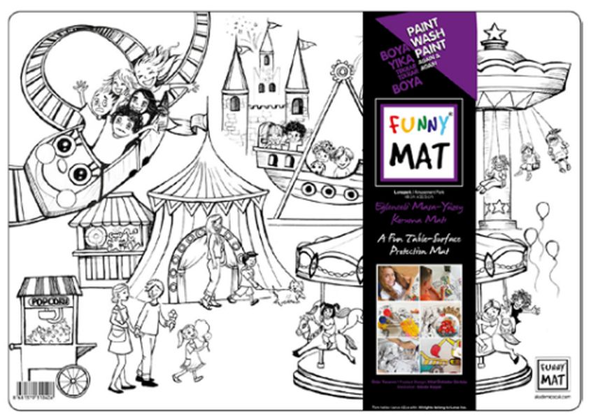 Funny Mat- Lunapark - 33,5x48cm Funny Mat- Lunapark - 33,5x48cm