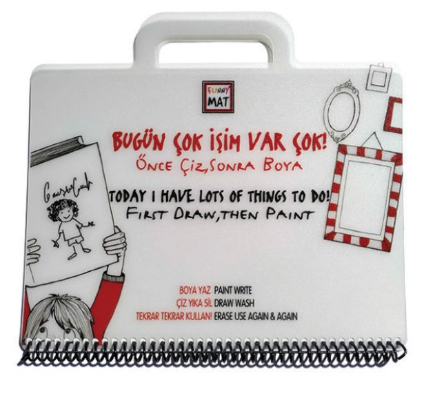Funny Mat Mini Set - Bugün Çok İşim Var Çok! Funny Mat Mini Set - Bugün Çok İşim Var Çok!