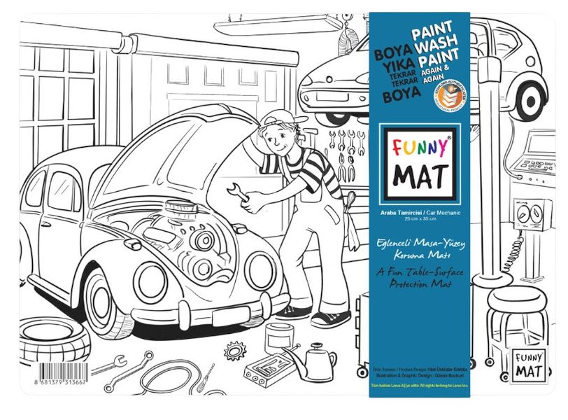 Funny Mat - Mini Araba Tamircisi